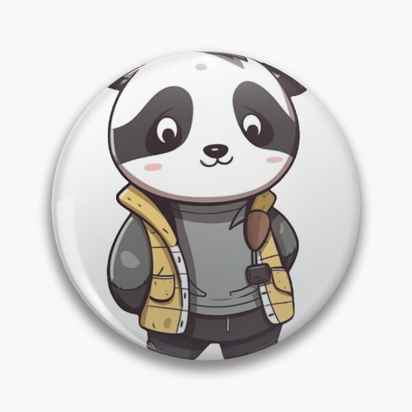 Aperçu de l'œuvre Panda avec un gilet créée et vendue par frogg136.
