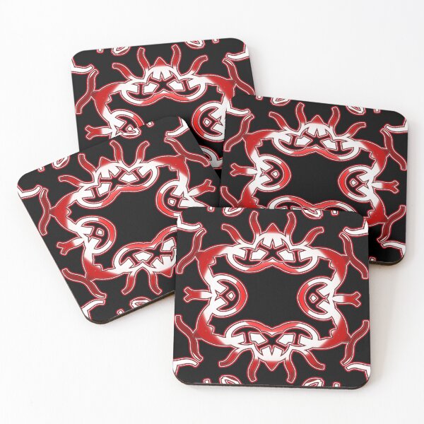 Item preview,  *Funny Unique Geometric Abstract Red White Rabbit Pattern* designed and sold by Ralek.