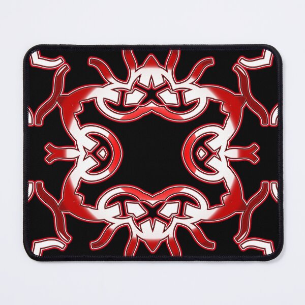 Item preview,  *Funny Unique Geometric Abstract Red White Rabbit Pattern* designed and sold by Ralek.
