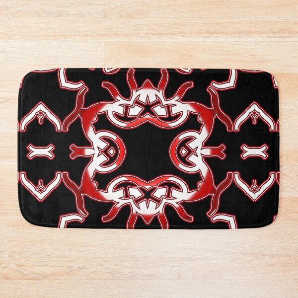 Item preview,  *Funny Unique Geometric Abstract Red White Rabbit Pattern* designed and sold by Ralek.