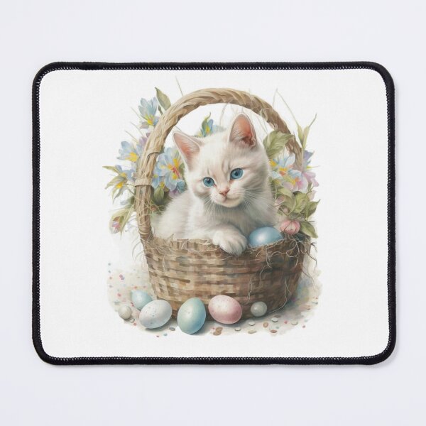Item preview, Cat Eeaster Cute Design, Colorful Eggs designed and sold by EnzoZs.
