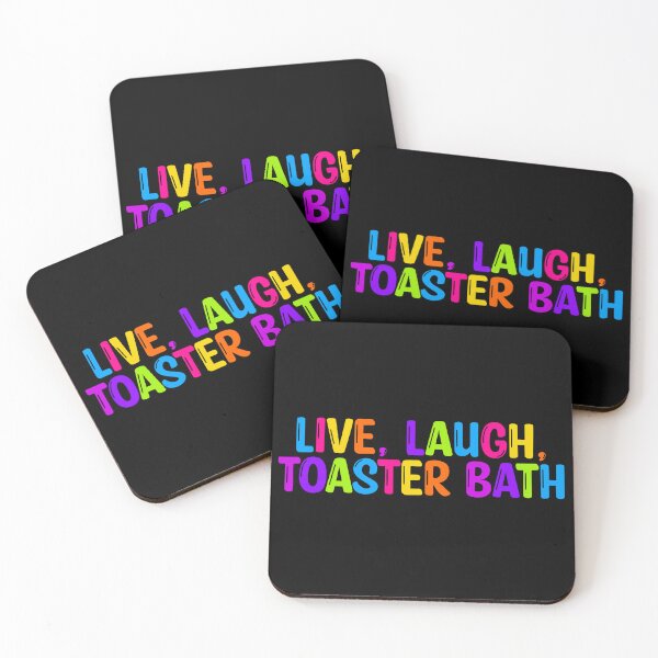 Item preview, Live, Laugh, Toaster Bath designed and sold by DRHArtistry.