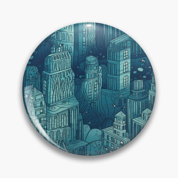 Item preview,  Oceanopolis: Submerged City Pattern of the Deep designed and sold by arbaxas.