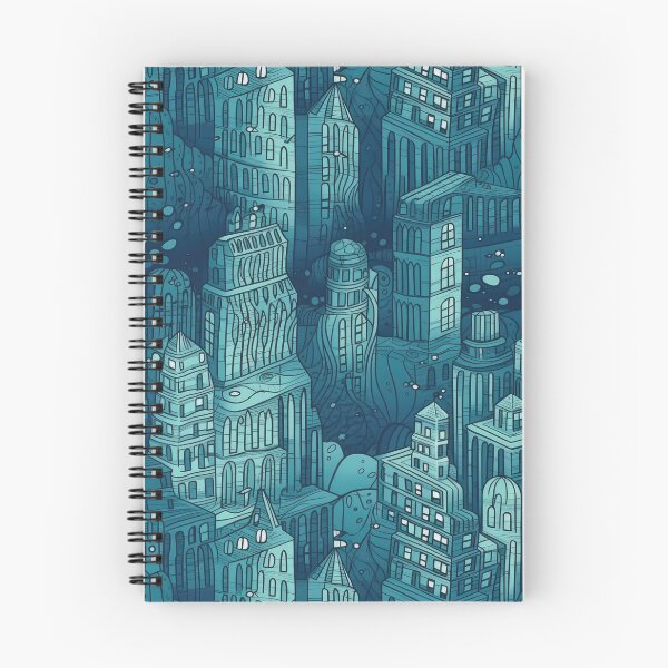 Item preview, Oceanopolis: Submerged City Pattern of the Deep designed and sold by arbaxas.