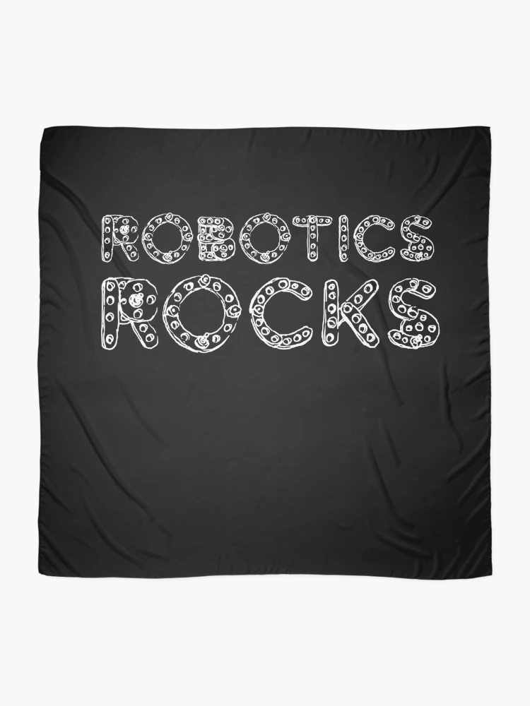 Thumbnail 2 of 3, Scarf, Robotics Rocks Robotics Engineer designed and sold by MooonTees.