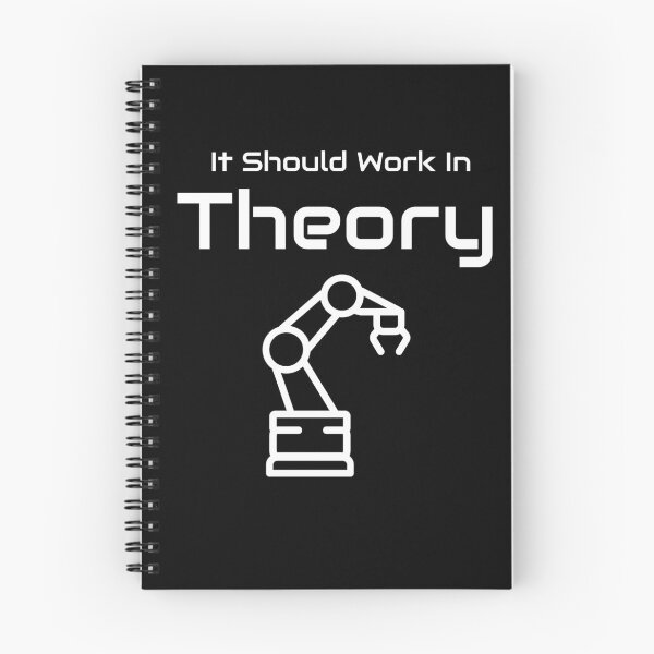 Item preview, Work In Theory Robotics Engineer designed and sold by MooonTees.