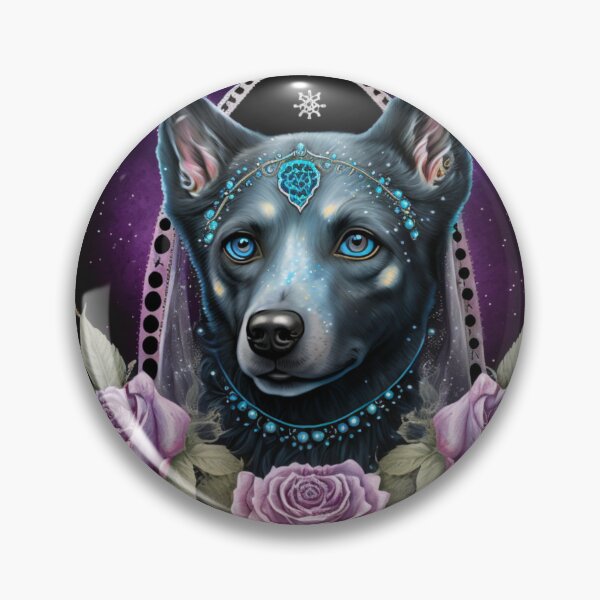 Artikelvorschau, Gothic Australian Cattle Dog entworfen und verkauft von Nocturne  Paws.