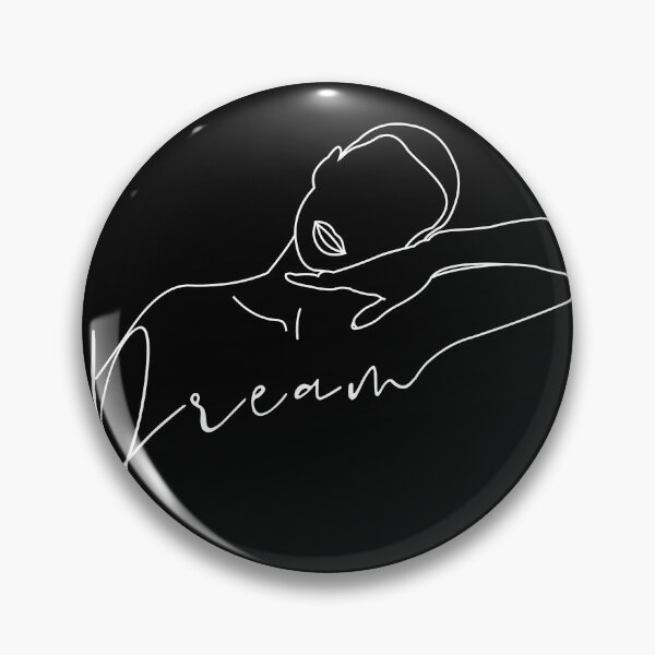 Item preview, Diseño minimalista de una mujer con la palabra Dreams designed and sold by KortsaCrea.