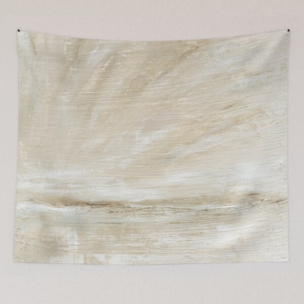 Item preview, Hope - Muted Abstract Neutral Warm Earth Tones Landscape Painting designed and sold by nlsdesignllc.