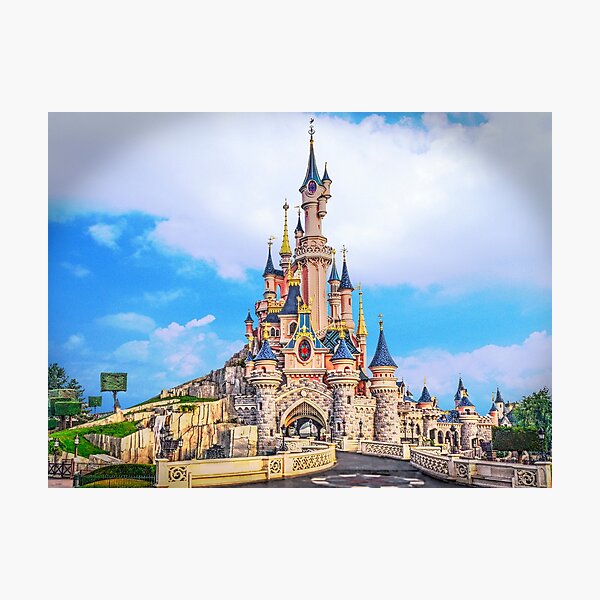 Disneyland Paris - Sleeping Beauty's Castle Art Print for Sale by Jennifer  Grene