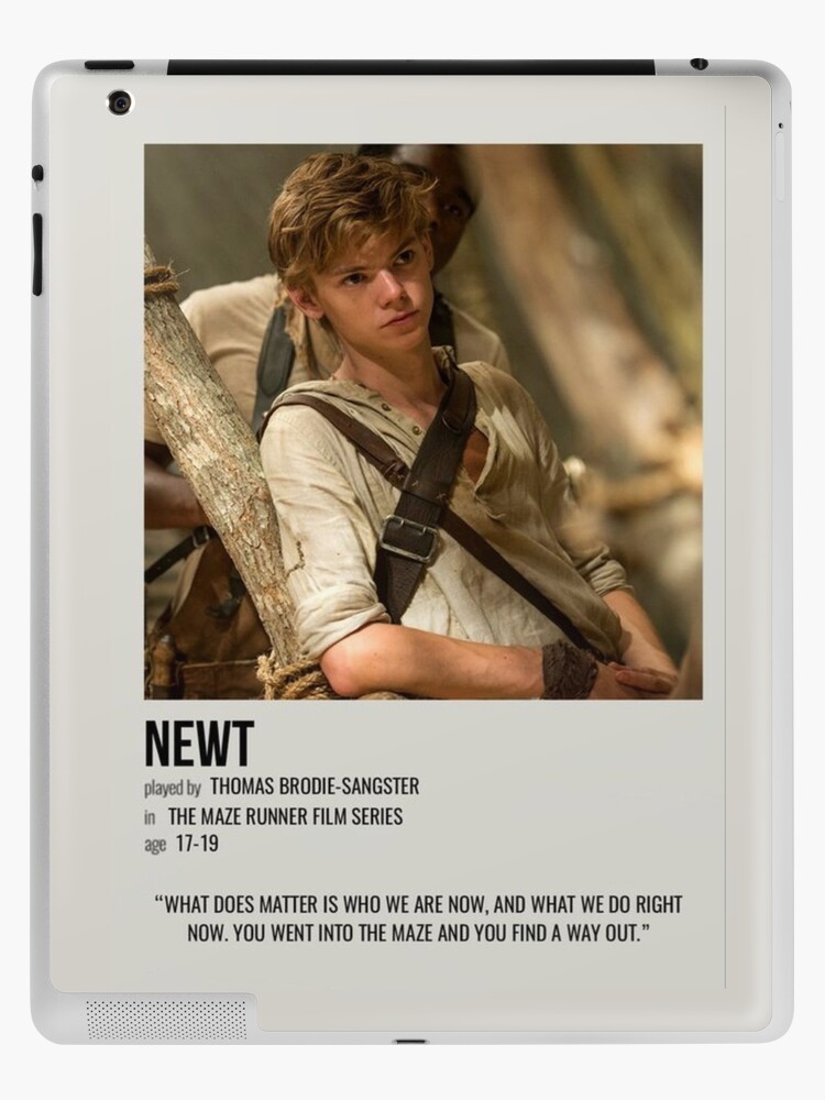 Newt X Thomas - Maze Runner iPad Case & Skin for Sale by