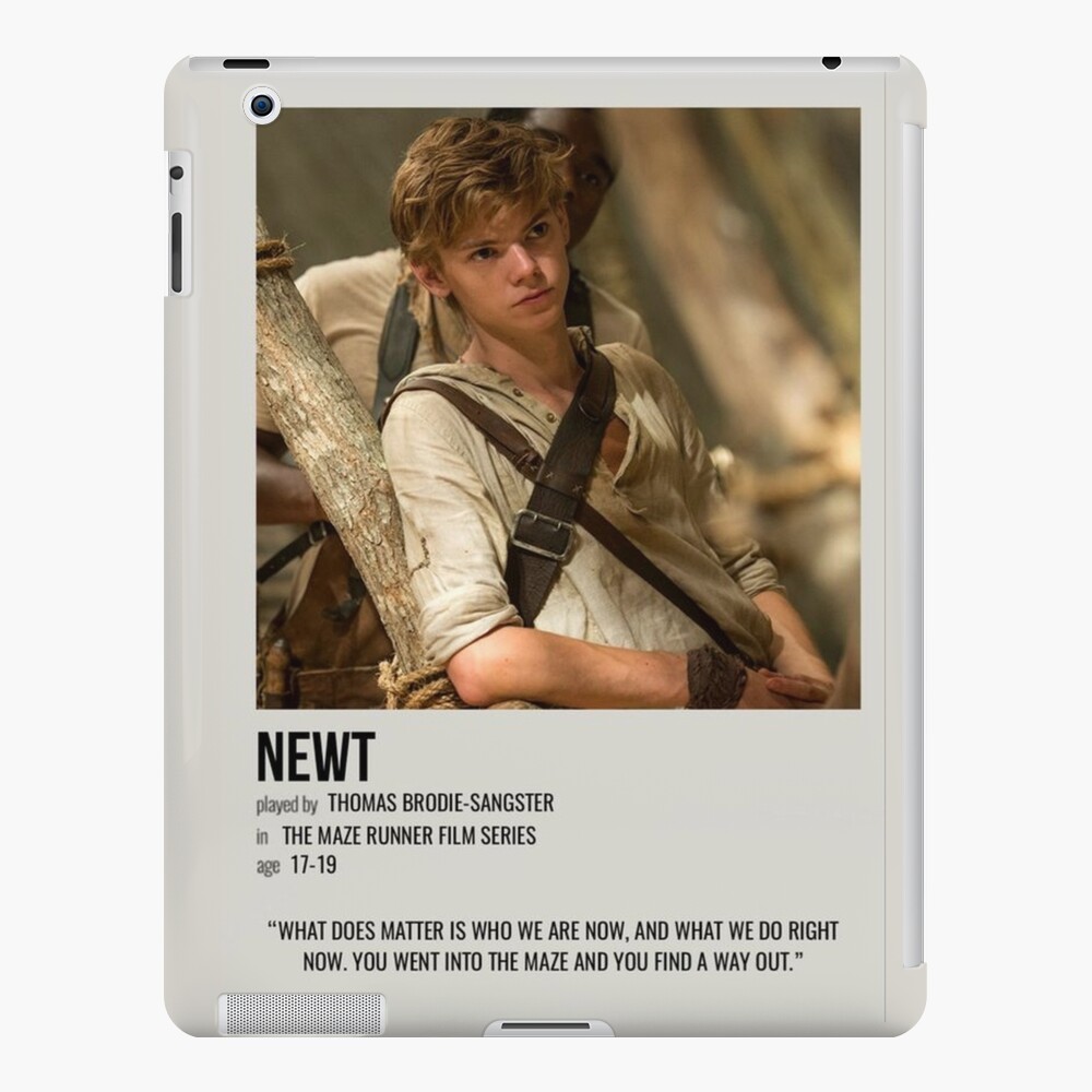 Newt X Thomas - Maze Runner iPad Case & Skin for Sale by AngeliaLucis