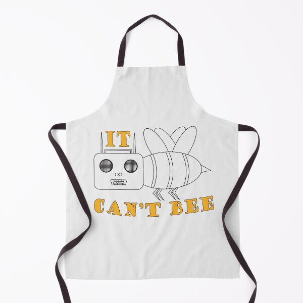 Item preview, It Can't Bee, Funny bee quote black designed and sold by Willem Horinga.