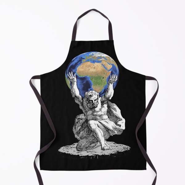 Item preview, Atlas Titan Holding Globe designed and sold by NTGUILTY.