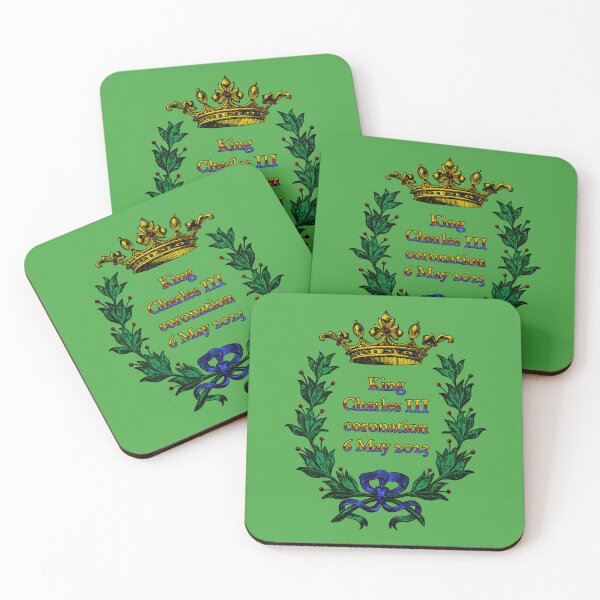 Item preview, King Charles III coronation 6 May 2023 designed and sold by SolidEarthArt.