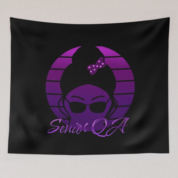 Item preview, QA tester - QA queen - senior QA engineer designed and sold by stayartsy07.