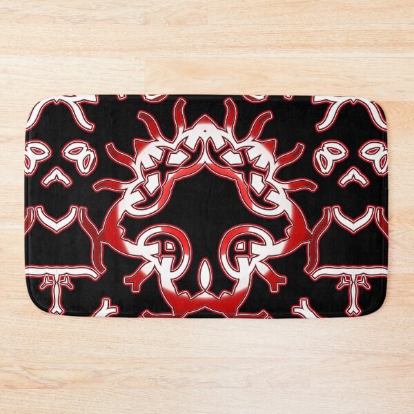 Item preview,   *Funny Unique Geometric Abstract Red White Rabbit Pattern* designed and sold by Ralek.