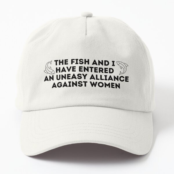 Item preview, The Fish And I Have Entered An Uneasy Alliance Against Women designed and sold by Shop801.