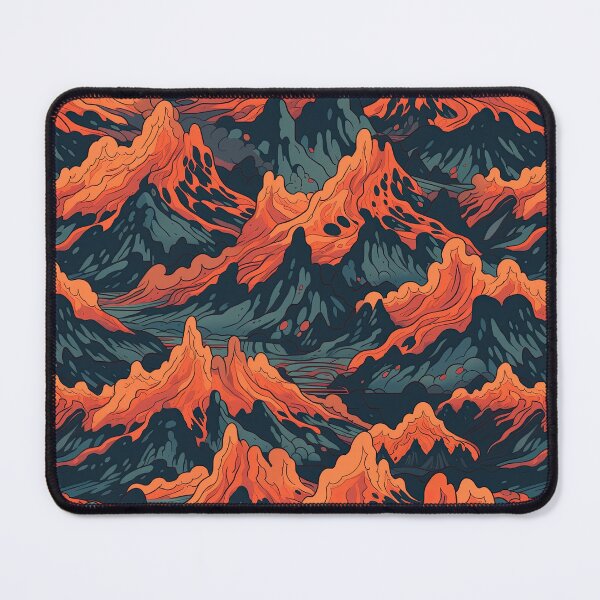Item preview, Polar Paradox: Icy Volcanoes & Fiery Glaciers Pattern designed and sold by arbaxas.