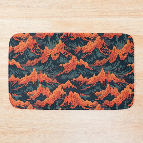 Item preview, Polar Paradox: Icy Volcanoes & Fiery Glaciers Pattern designed and sold by arbaxas.