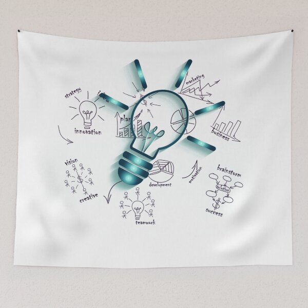 Item preview, Brain Creativity Bulb Science designed and sold by Gile-Shop.