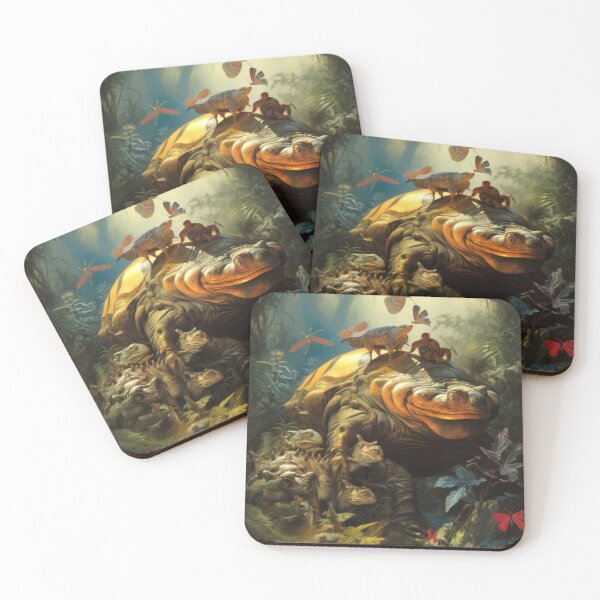 Item preview, The Surreal Armored Toad designed and sold by Earth Celebration Designs.