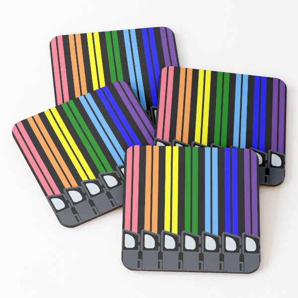 Artikelvorschau, Lebendige Regenbogen-Lichtschwert-Kollektion – exklusives und trendiges Sci-Fi-Design entworfen und verkauft von ElLocoMus.