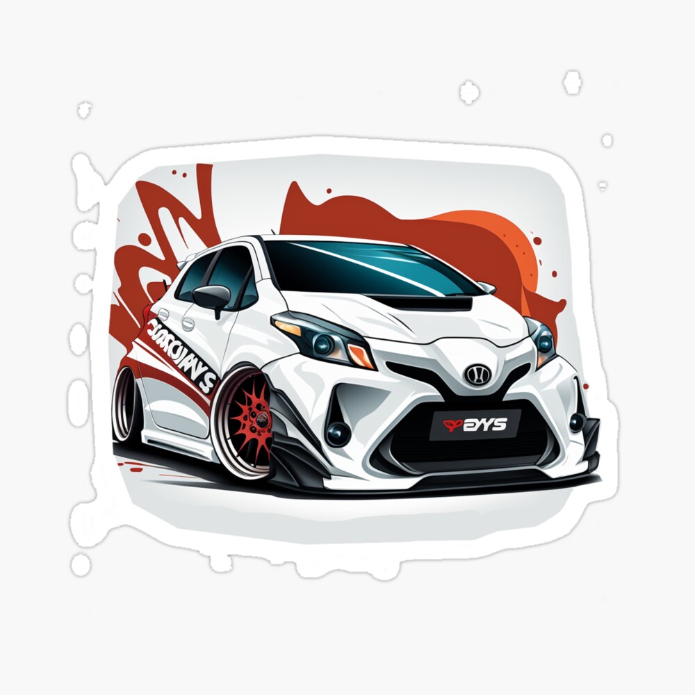 P 216 PORTACHIAVI TOYOTA YARIS T-SPORT - DANY GRAPHIC & STICKERS