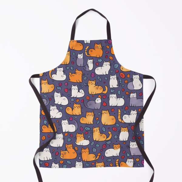 Item preview, Adorable Cat Pattern Throw Pillow Design designed and sold by Sowari-Pillows.