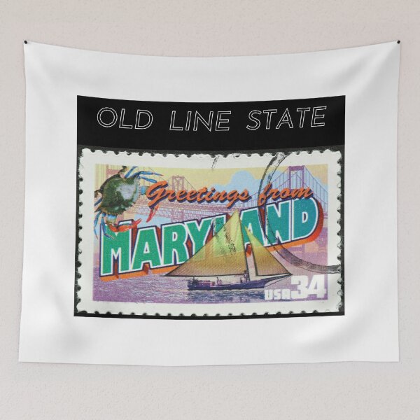 Item preview, Old Line State Graphic designed and sold by alexnay99.