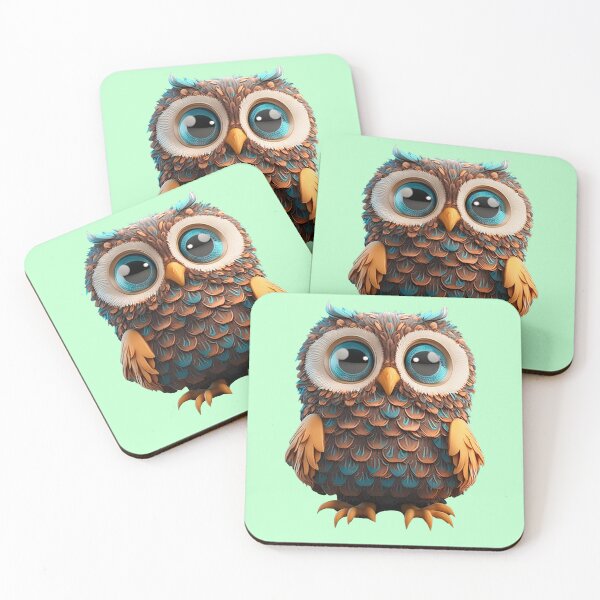 Item preview, Baby Owl Illustration. Beautiful Owl Art-work.  designed and sold by Avalanic-art.