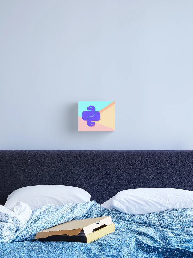 Thumbnail 2 of 3, Canvas Print, python lover designed and sold by CodeCrush.