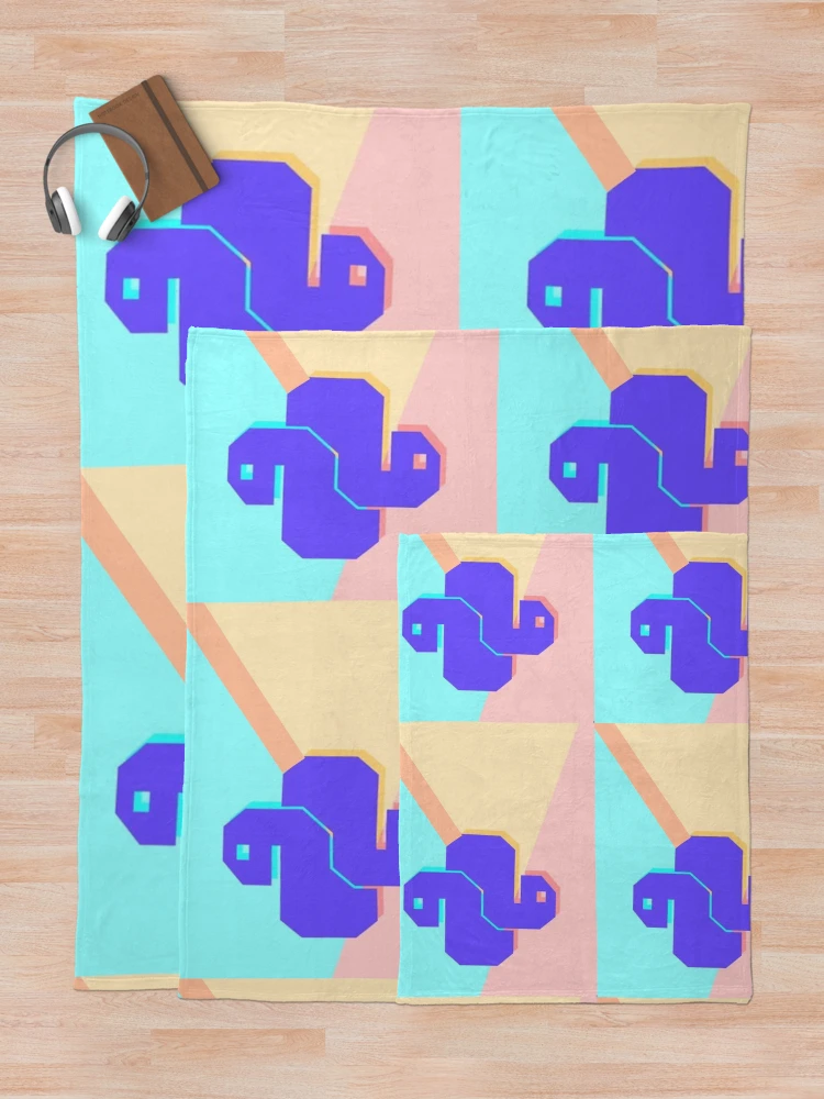 Thumbnail 5 of 6, Throw Blanket, python lover designed and sold by CodeCrush.