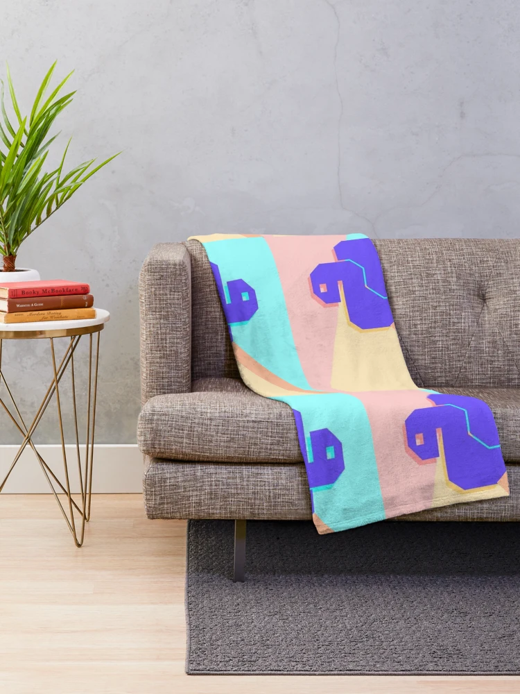 Thumbnail 2 of 6, Throw Blanket, python lover designed and sold by CodeCrush.