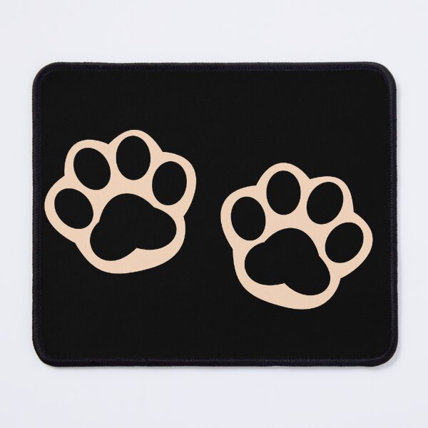 Item preview, Adorable Double Paw Print Emoji Design - Cute & Charming Animal Lover Art designed and sold by ElLocoMus.