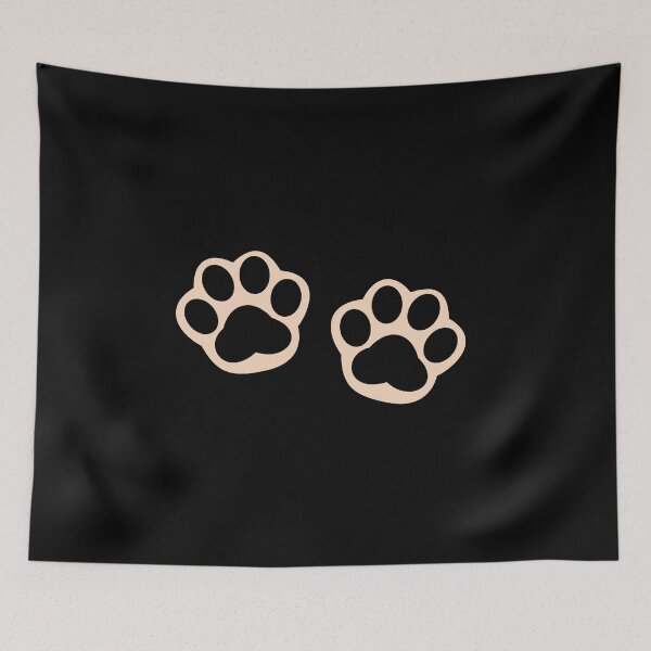 Item preview, Adorable Double Paw Print Emoji Design - Cute & Charming Animal Lover Art designed and sold by ElLocoMus.