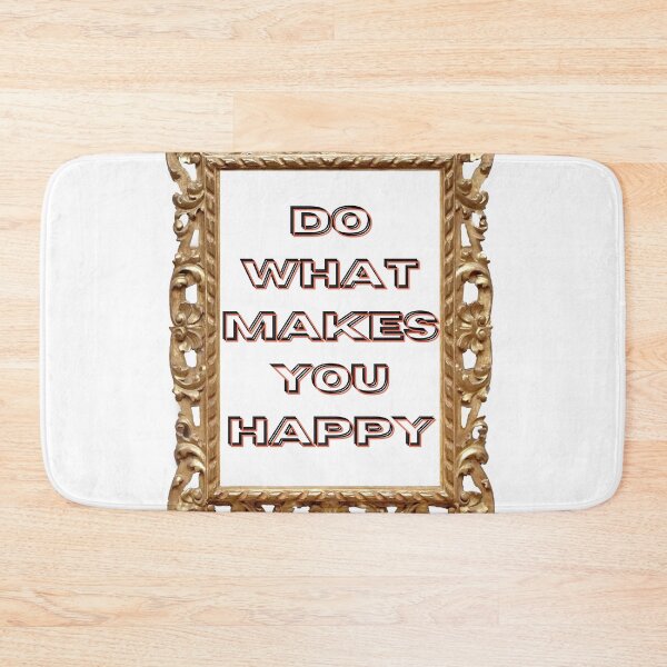 Item preview, Do What Makes You Happy Motivational Quote designed and sold by HanaiPrint.