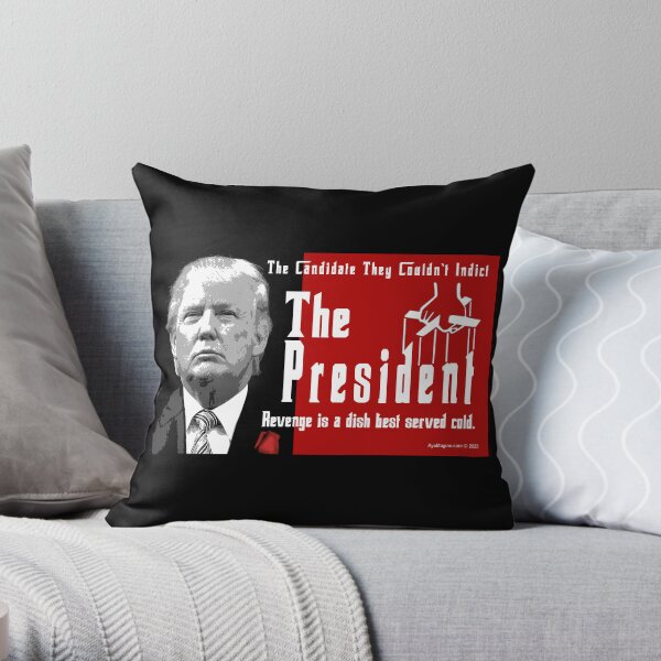 The President Throw Pillow