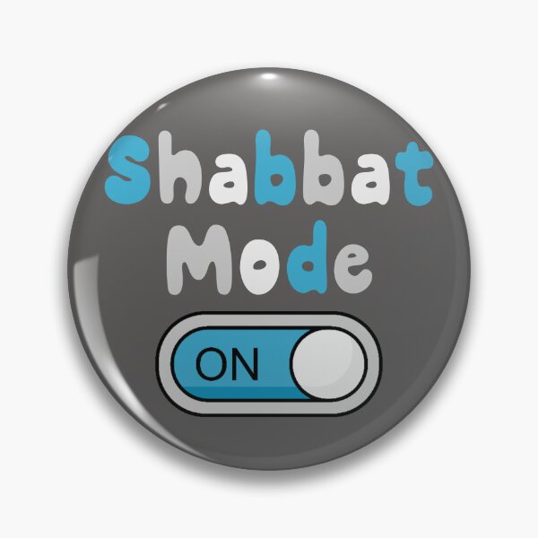 Item preview, Shabbat Mode Activated designed and sold by Hear4theEars.