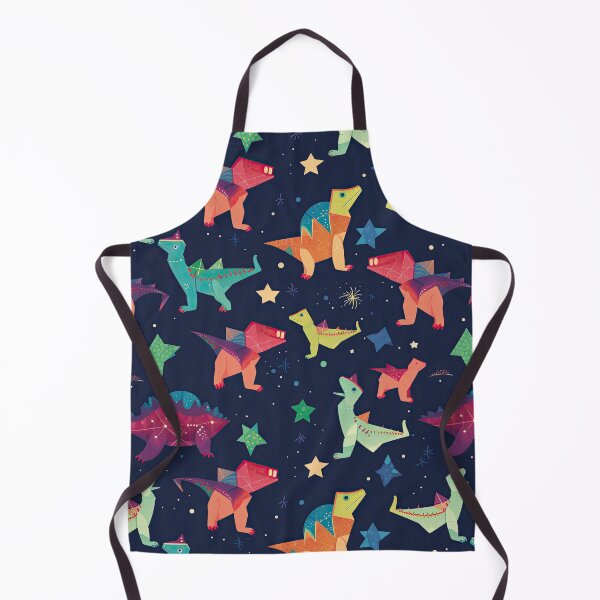 Item preview, Cosmic Creases: Origami Dinosaurs & Polka-Dotted Galaxies Pattern designed and sold by arbaxas.