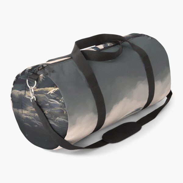 Item preview, UFO and Hiker in Mountains designed and sold by candiscamera.