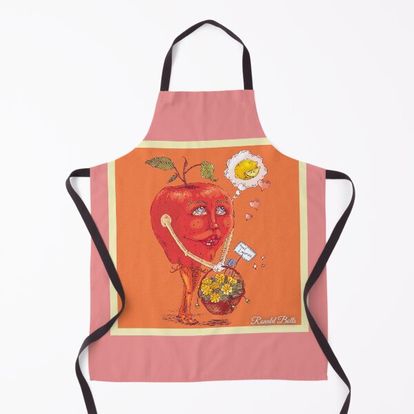 Item preview, Apple Lady Receives Flowers  designed and sold by RonaldBottsArt.