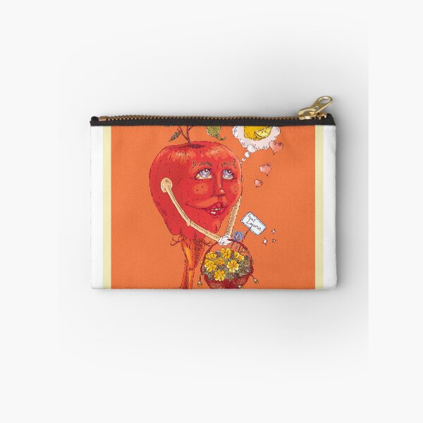 Item preview, Apple Lady Receives Flowers  designed and sold by RonaldBottsArt.