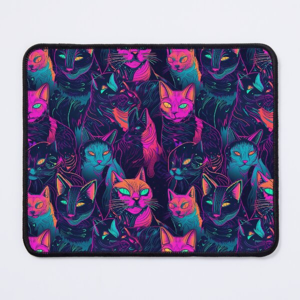 Item preview, Pride of Neon Cats  tile 1 designed and sold by Richard-Y.