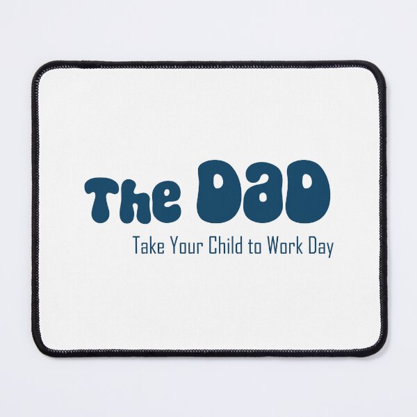 Item preview, The Dad - matching outfit for Dad's assistant on Take Your Child to Work Day (blue) designed and sold by EmeraldeaArt.