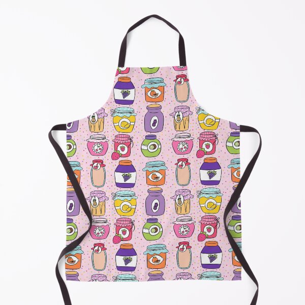 Item preview, Cute colorful fruit jams pattern designed and sold by Yarafantasyart.