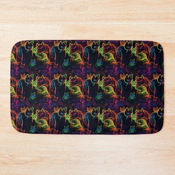 Item preview, Pride of Neon Cats  tile 2 designed and sold by Richard-Y.