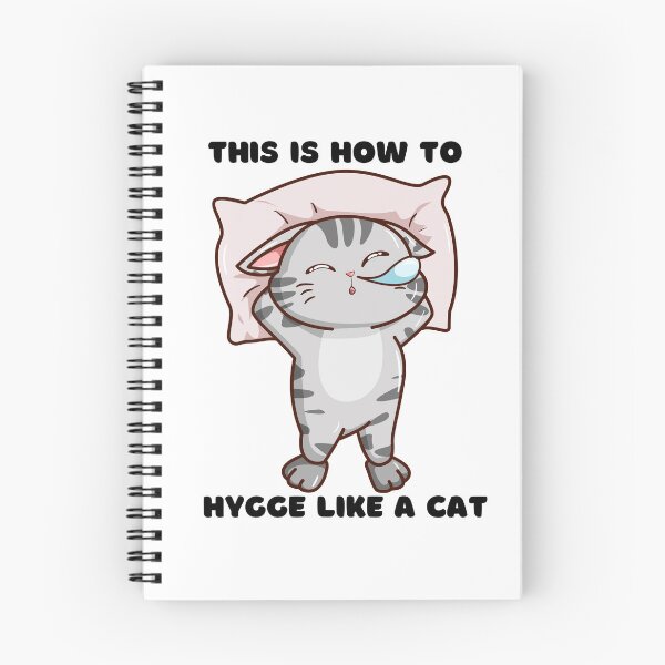 Item preview, Funny How to Hygge like a Cat designed and sold by CreationExpress.