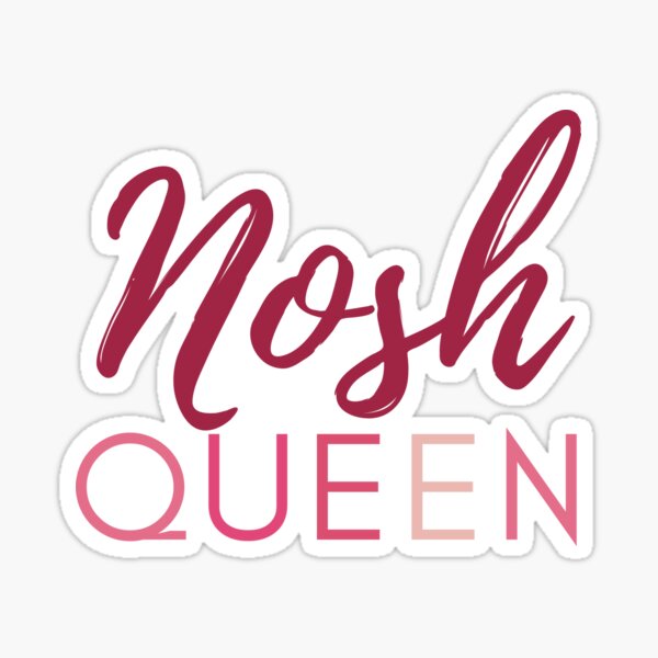 Item preview, Nosh Queen - Jewish Foodie  designed and sold by Hear4theEars.