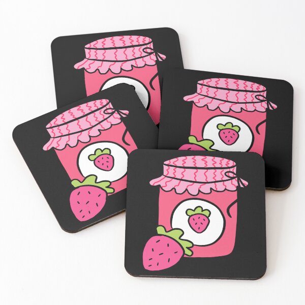Item preview, Cute strawberry jam illustration  designed and sold by Yarafantasyart.